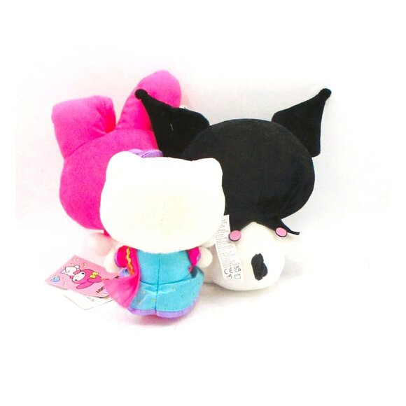 Set of 3 Sanrio Plush Hello Kitty 2014, My Melody 2019 , And 2023 Kuromi Plush - Picture 4 of 6
